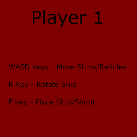 Player1 Controls